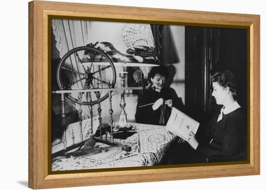 Two Women at Home, France, 1939-null-Framed Premier Image Canvas