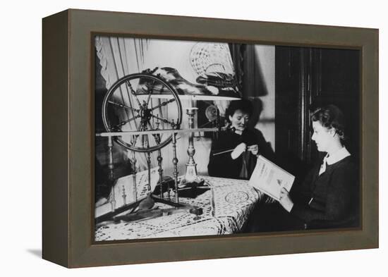 Two Women at Home, France, 1939-null-Framed Premier Image Canvas