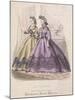 Two Women Model the Latest Fashions, 1864-null-Mounted Giclee Print