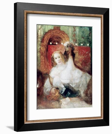 Two Women with a Letter, C1830-J. M. W. Turner-Framed Giclee Print