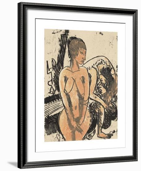 Two Women-Ernst Ludwig Kirchner-Framed Premium Giclee Print