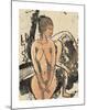 Two Women-Ernst Ludwig Kirchner-Mounted Premium Giclee Print