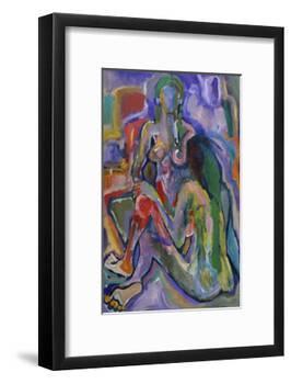 Two Women-Diana Ong-Framed Giclee Print