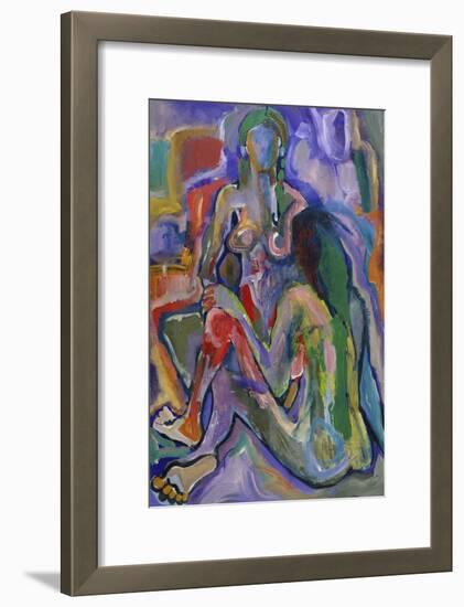 Two Women-Diana Ong-Framed Giclee Print