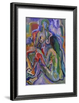 Two Women-Diana Ong-Framed Giclee Print