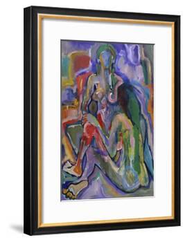 Two Women-Diana Ong-Framed Giclee Print