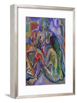 Two Women-Diana Ong-Framed Giclee Print