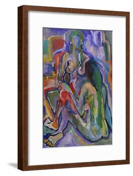 Two Women-Diana Ong-Framed Giclee Print