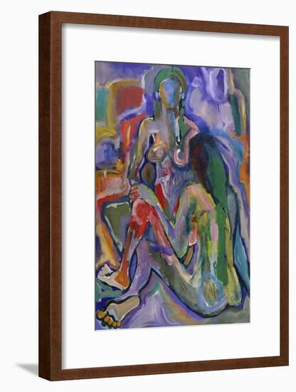 Two Women-Diana Ong-Framed Giclee Print