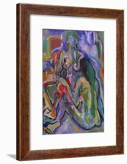 Two Women-Diana Ong-Framed Giclee Print