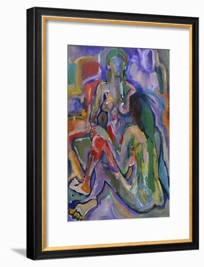 Two Women-Diana Ong-Framed Giclee Print