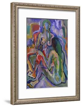 Two Women-Diana Ong-Framed Giclee Print
