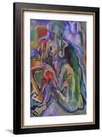 Two Women-Diana Ong-Framed Giclee Print