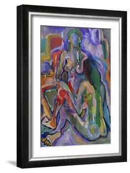 Two Women-Diana Ong-Framed Giclee Print