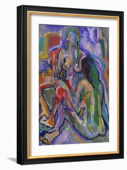 Two Women-Diana Ong-Framed Giclee Print