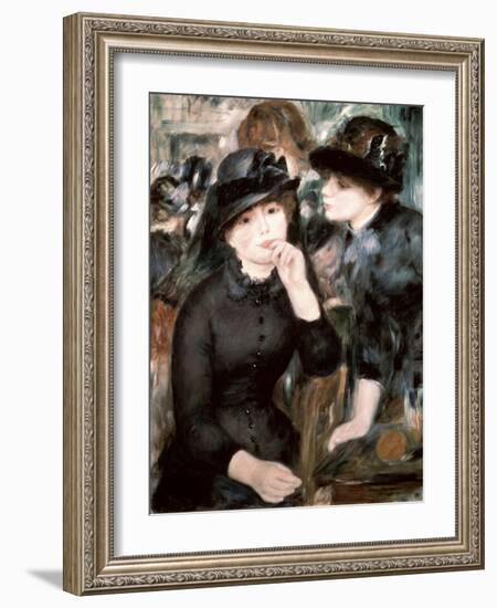 Two Women-Pierre-Auguste Renoir-Framed Giclee Print