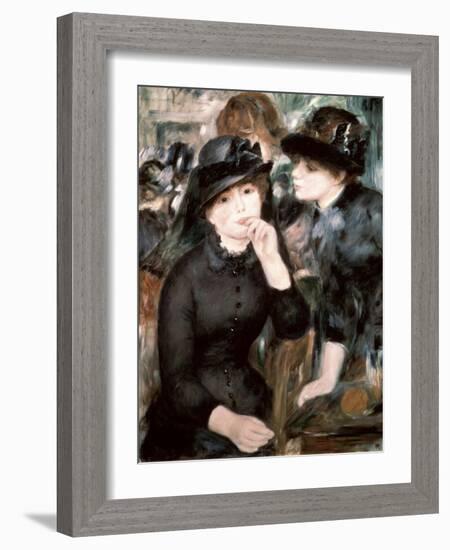 Two Women-Pierre-Auguste Renoir-Framed Giclee Print