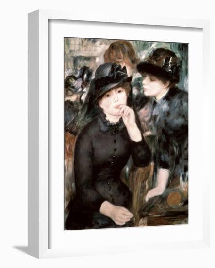 Two Women-Pierre-Auguste Renoir-Framed Giclee Print