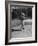 Two Year Old Golfer Bobby Mallick Taking a Swing-Al Fenn-Framed Photographic Print