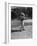 Two Year Old Golfer Bobby Mallick Taking a Swing-Al Fenn-Framed Photographic Print