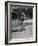 Two Year Old Golfer Bobby Mallick Taking a Swing-Al Fenn-Framed Photographic Print