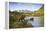 Two Year Old Grizzly Bears on Riverbank at Kinak Bay-Paul Souders-Framed Premier Image Canvas