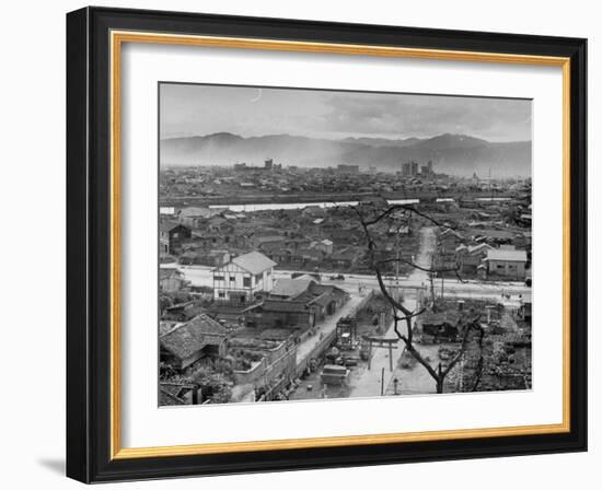 Two Years after Being Destroyed by the U.S. Atomic Bomb-Carl Mydans-Framed Photographic Print