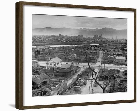 Two Years after Being Destroyed by the U.S. Atomic Bomb-Carl Mydans-Framed Photographic Print