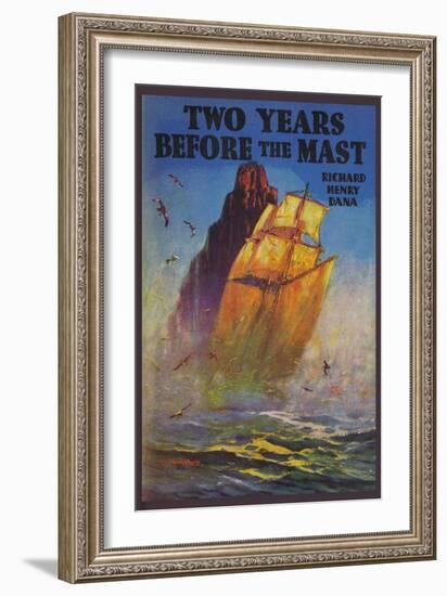 Two Years Before the Mast-null-Framed Premium Giclee Print