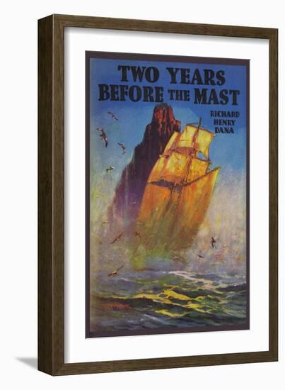 Two Years Before the Mast-null-Framed Premium Giclee Print