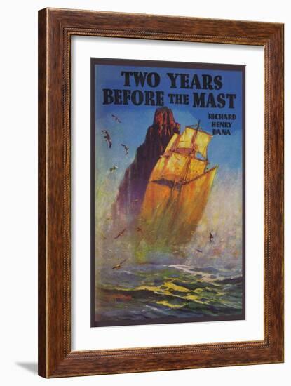 Two Years Before the Mast-null-Framed Premium Giclee Print