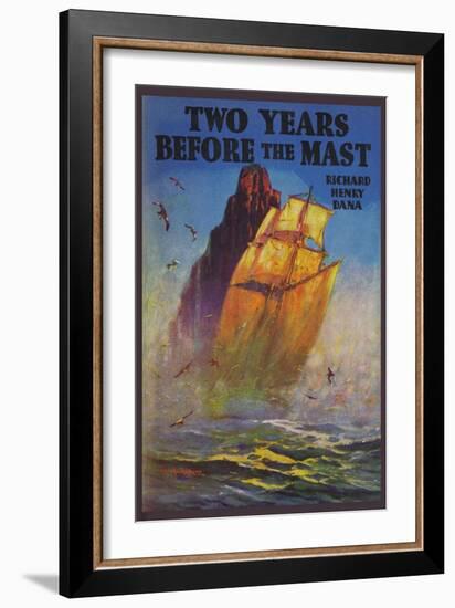 Two Years Before the Mast-null-Framed Premium Giclee Print