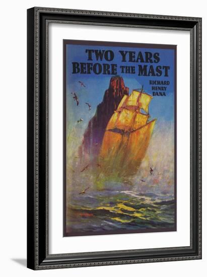 Two Years Before the Mast-null-Framed Premium Giclee Print