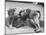 Two Young Children Dying Together in Gutter During Famine, Unable to Get Enough Food from Begging-George Silk-Mounted Photographic Print