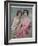 Two Young Women Seated-William Henry Margetson-Framed Giclee Print