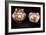 Two Zia Polychrome Jars-null-Framed Giclee Print