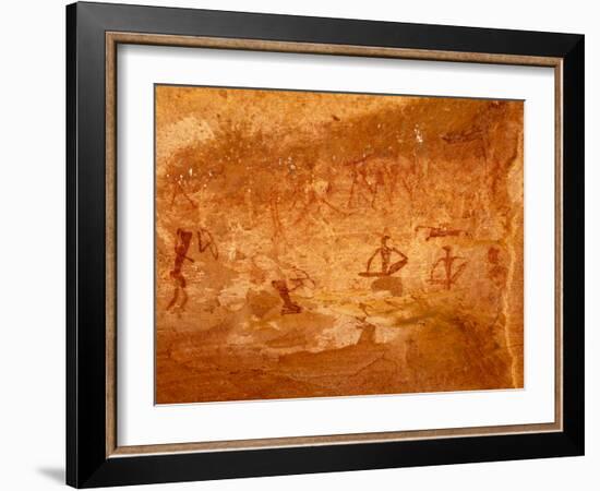 Twyfelfontein Rock Art Site, UNESCO World Heritage Site, Damaraland, Namibia-Kim Walker-Framed Photographic Print