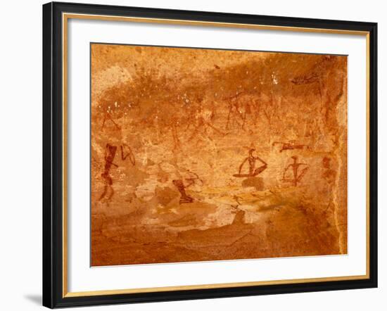 Twyfelfontein Rock Art Site, UNESCO World Heritage Site, Damaraland, Namibia-Kim Walker-Framed Photographic Print