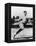 Ty Cobb, Star of the Detroit Tigers, in Action in 1910-null-Framed Premier Image Canvas
