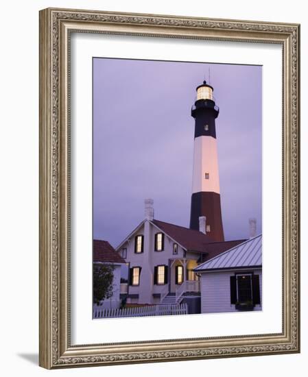 Tybee Island Lighthouse, Savannah, Georgia, United States of America, North America-Richard Cummins-Framed Photographic Print