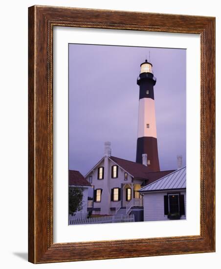 Tybee Island Lighthouse, Savannah, Georgia, United States of America, North America-Richard Cummins-Framed Photographic Print