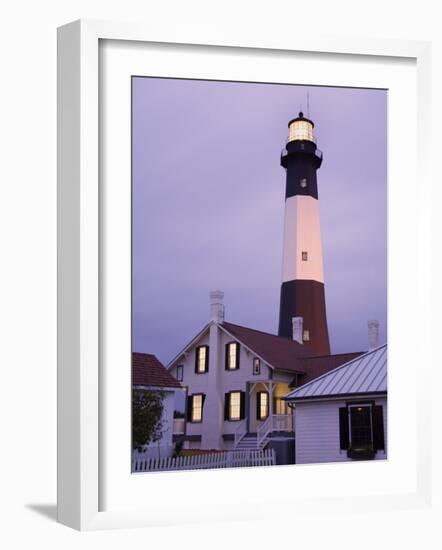 Tybee Island Lighthouse, Savannah, Georgia, United States of America, North America-Richard Cummins-Framed Photographic Print