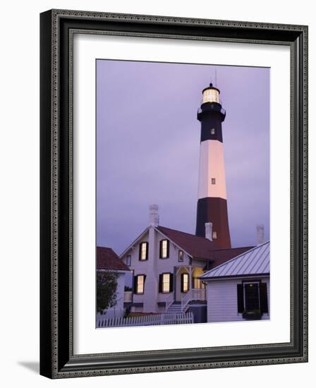 Tybee Island Lighthouse, Savannah, Georgia, United States of America, North America-Richard Cummins-Framed Photographic Print