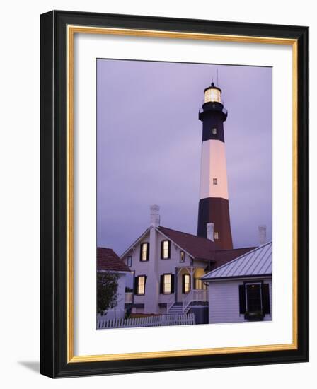 Tybee Island Lighthouse, Savannah, Georgia, United States of America, North America-Richard Cummins-Framed Photographic Print