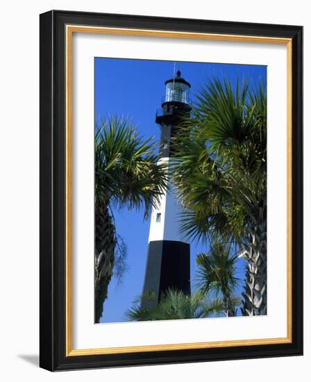 Tybee Island Lighthouse, Savannah, Georgia-Julie Eggers-Framed Photographic Print