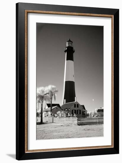 Tybee Island Lighthouse-George Johnson-Framed Photographic Print