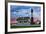 Tybee Light House at Sunset, Tybee Island, Georgia, USA-Joanne Wells-Framed Photographic Print