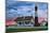 Tybee Light House at Sunset, Tybee Island, Georgia, USA-Joanne Wells-Mounted Photographic Print