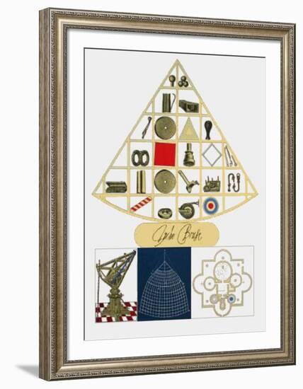 Tycho Brahe-Lucio Del Pezzo-Framed Limited Edition