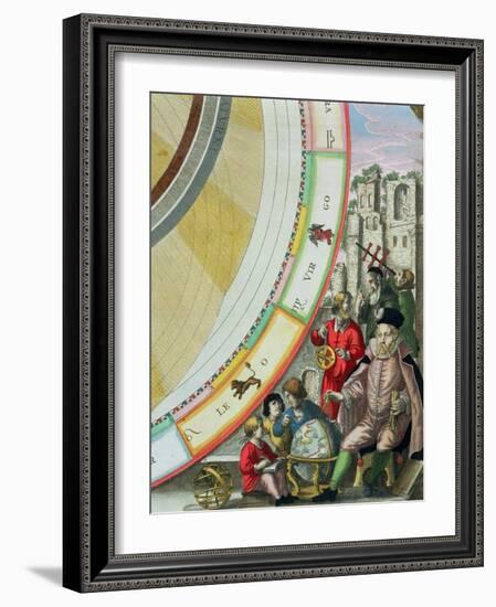 Tycho Brahe-Andreas Cellarius-Framed Giclee Print